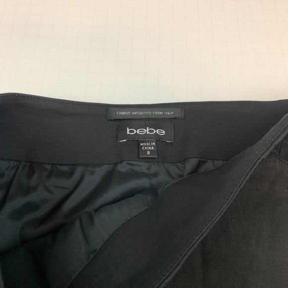 Bebe Black Pencil Skirt with Pockets, size 8 - Picture 8 of 14